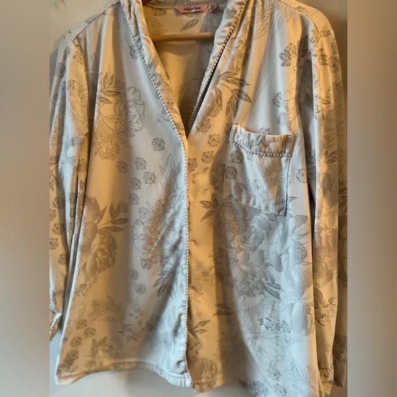 La Vie En Rose Fleecy/ Flannel Pajama Set XL - Picture 8 of 16